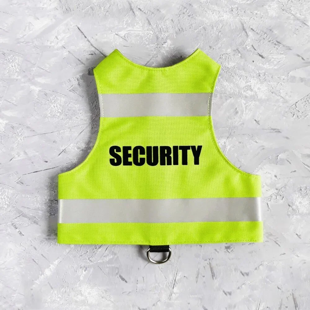 Security Vest Reflective Pet Harness Cat Dog